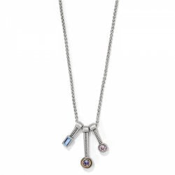 Halo Gleam Trio Necklace