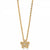 Enchanting Flower Necklace Gold