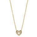 Enchanting Heart Necklace gold