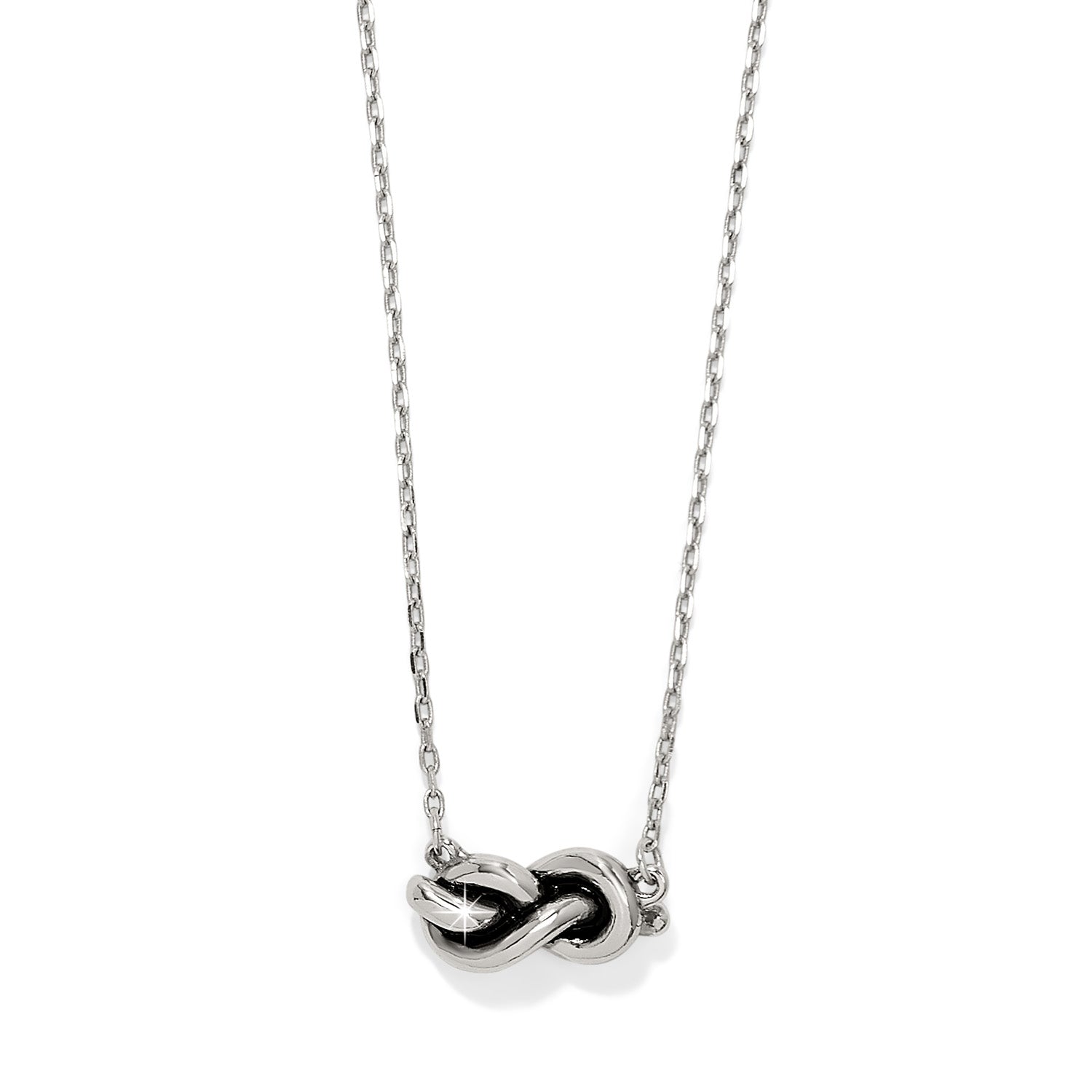 Interlok Single Knot Petite Necklace - Zinnias Gift Boutique