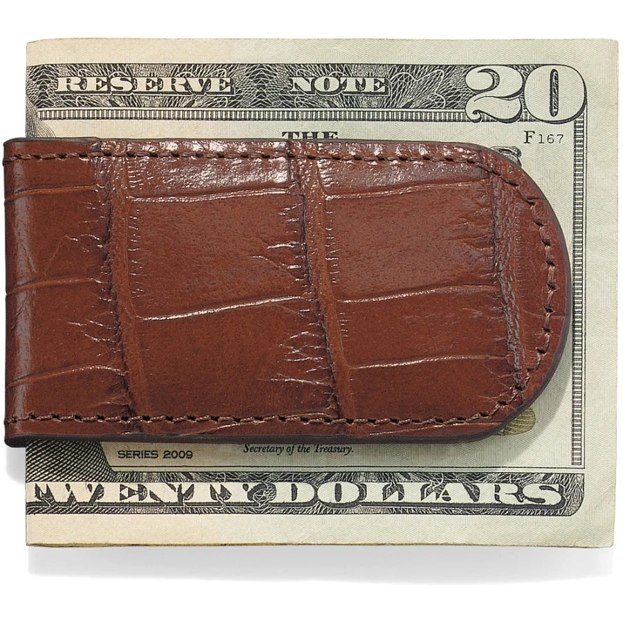 Croco Money Clip - Zinnias Gift Boutique