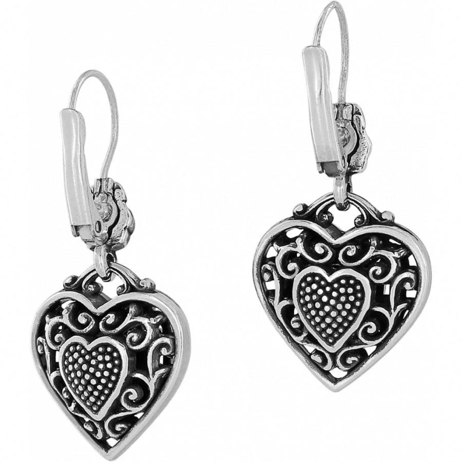 Sil/Stn Reno Heart Lvrbk Ear - Zinnias Gift Boutique