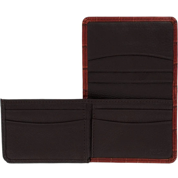 Brn Rockefeller Flip Wallet - Zinnias Gift Boutique