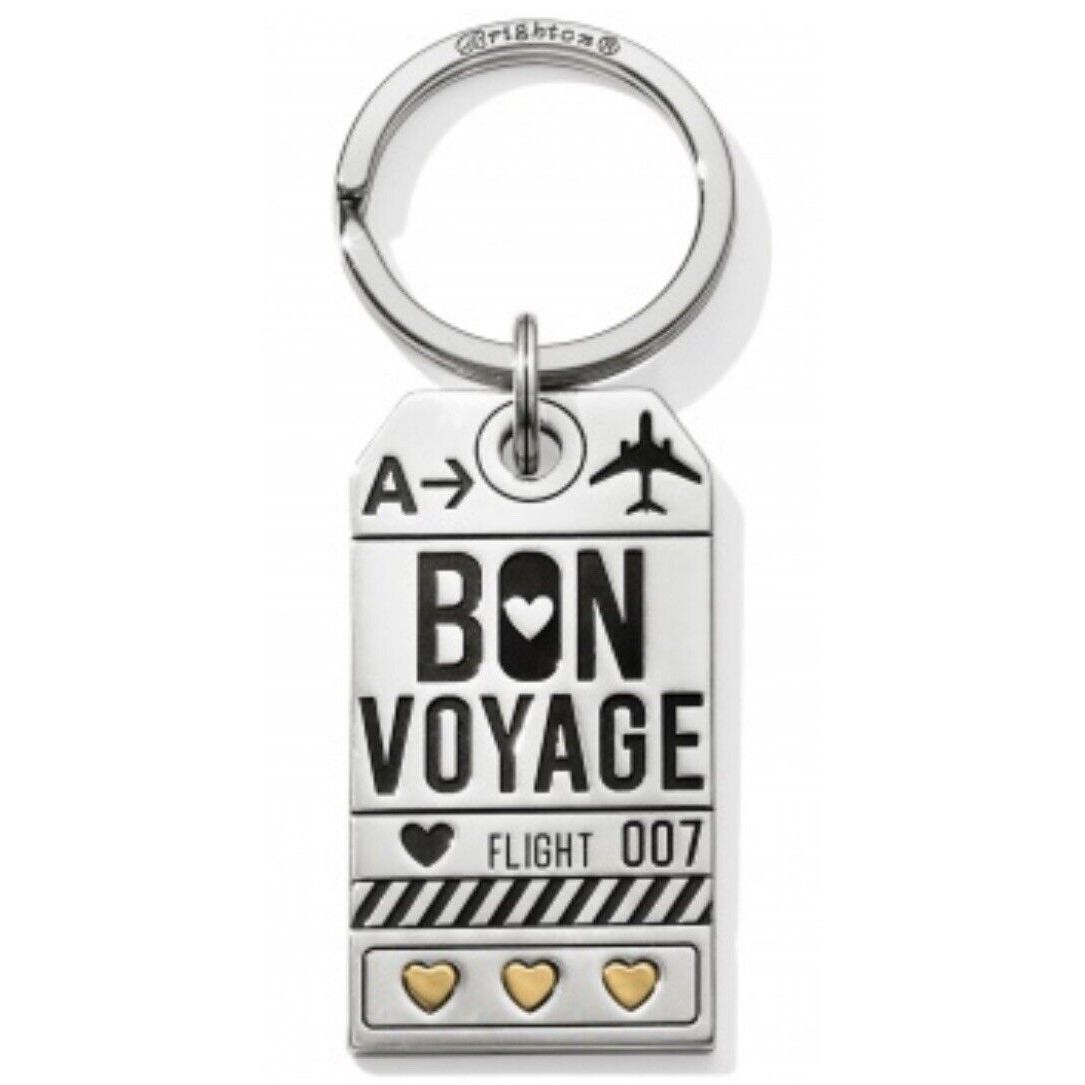 Bon Voyage Key Fob - Zinnias Gift Boutique