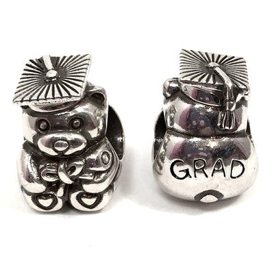 Grad Bear Bead - Zinnias Gift Boutique