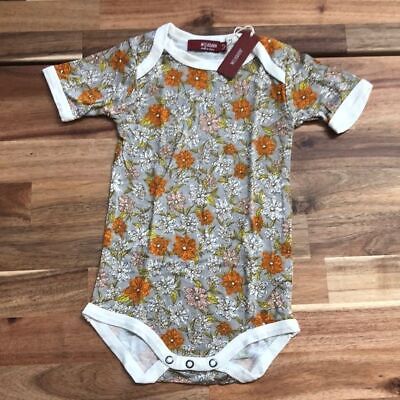 Grey Floral Bamboo Shortall - Zinnias Gift Boutique