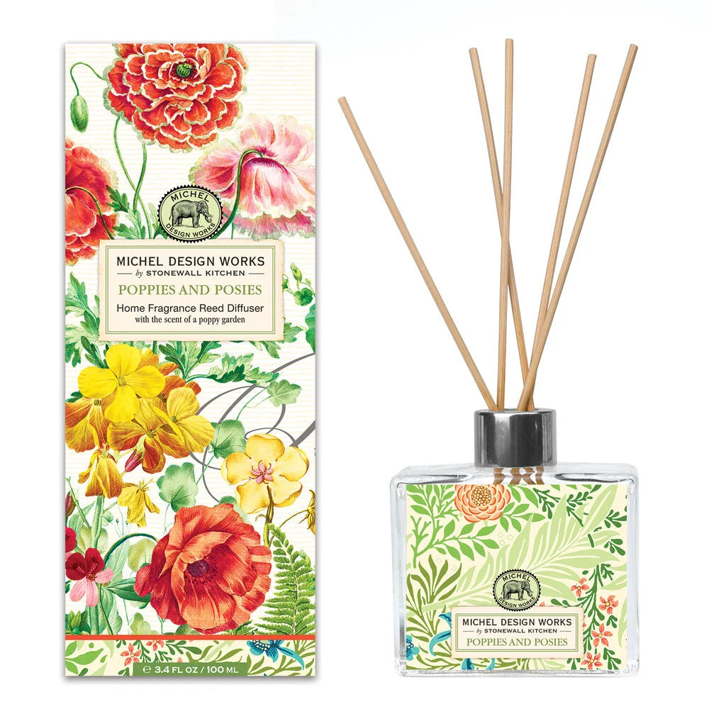 Poppy Posies Reed Diffuser - Zinnias Gift Boutique