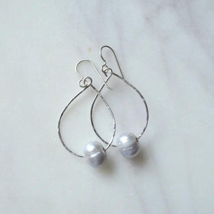 Freshwater Pearl Earrings - Zinnias Gift Boutique