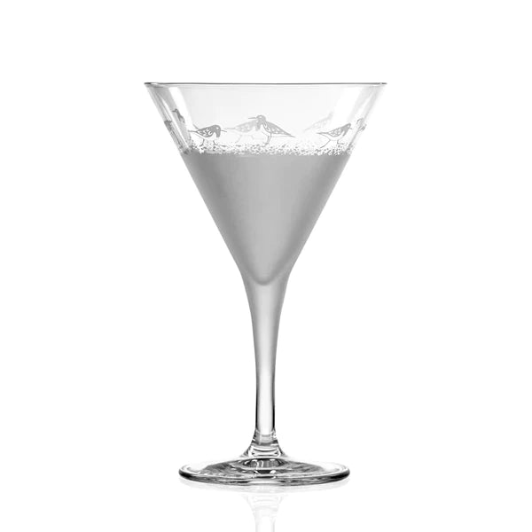 Sandpiper 7.5oz Martini Glass - Zinnias Gift Boutique