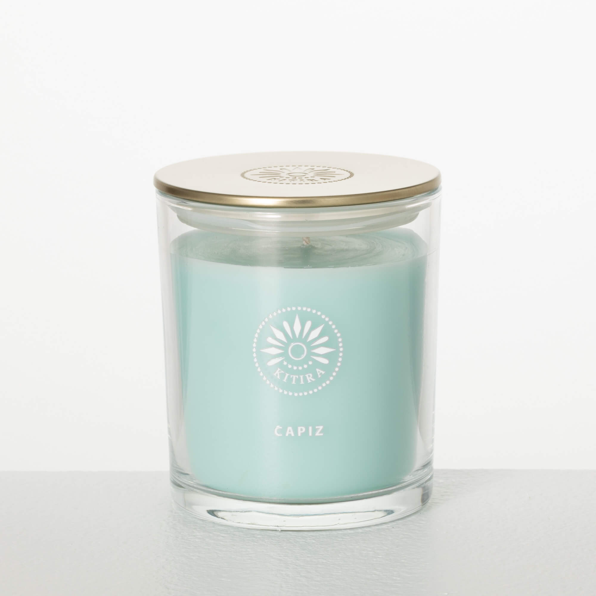 CAPIZ JAR CANDLE - Zinnias Gift Boutique