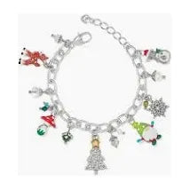 Christmas Forest Charm Bracelet