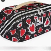 Hearts a flutter cosmetic bag - Zinnias Gift Boutique