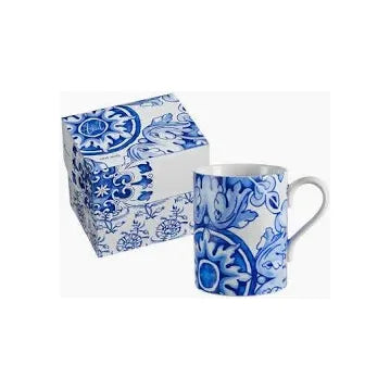 Mug beautiful blues  Gift Boxed - Zinnias Gift Boutique