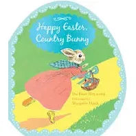Happy Easter Country Bunny Boardbook - Zinnias Gift Boutique