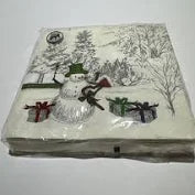 Seasons Greetings Luncheon Napkins