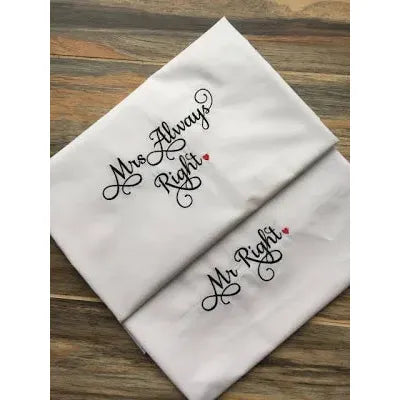 Apron Mr Right Mrs Always Right - Zinnias Gift Boutique
