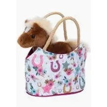 Sak  Purse with stuffy - Zinnias Gift Boutique