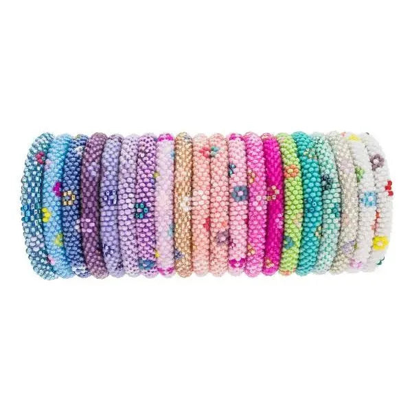 Roll on Bracelet for Kids - Flower Power - Zinnias Gift Boutique