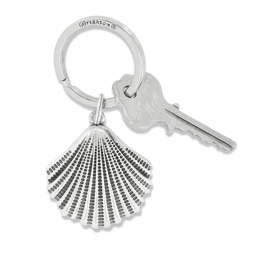 Silver Shells Key Fob - Zinnias Gift Boutique