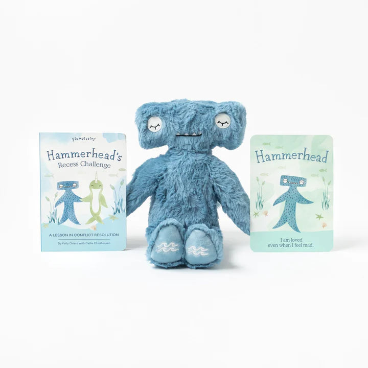 Hammerhead's Recess Challenge: A Lesson in Conflict Resolution (Kin & Book) - Zinnias Gift Boutique
