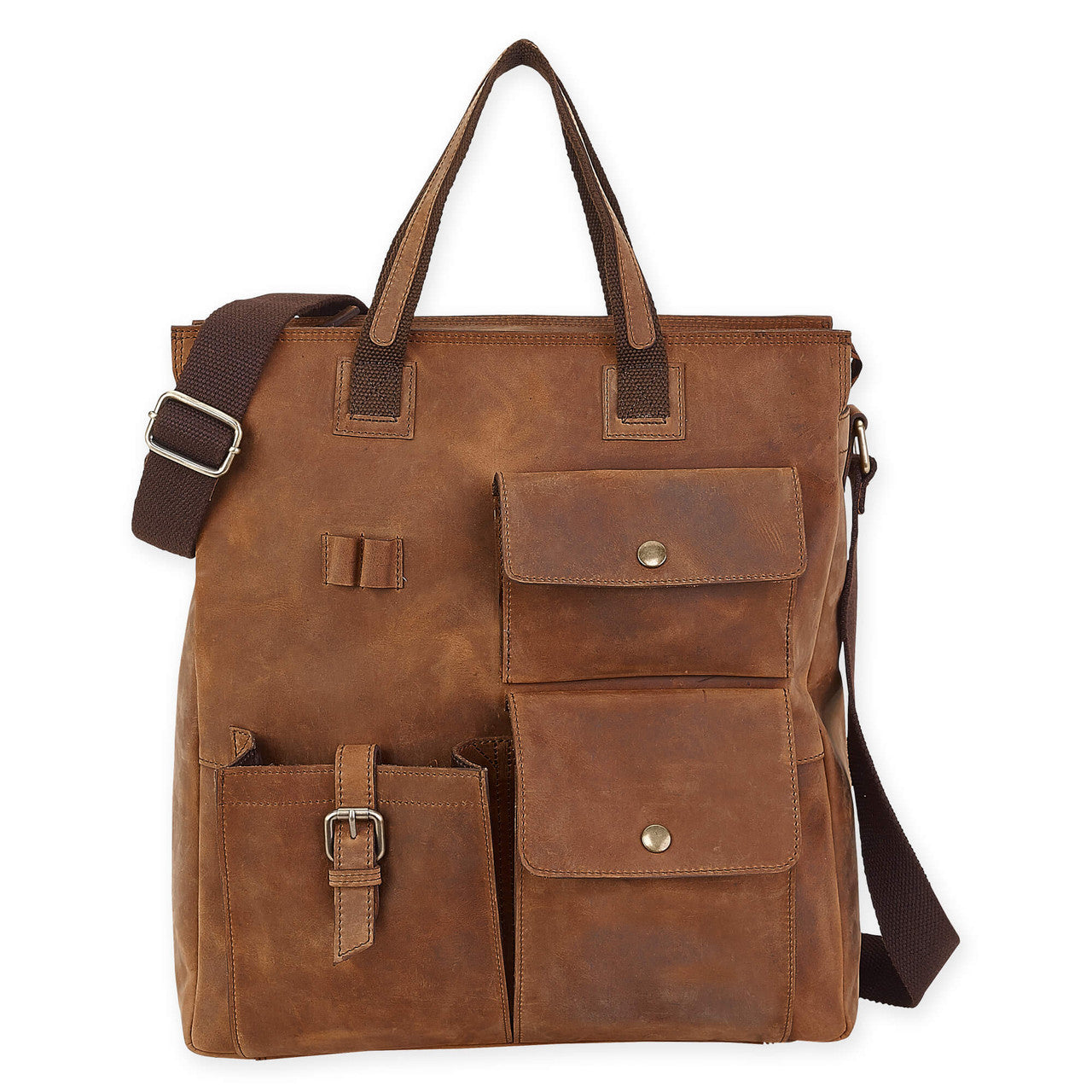 Leather Lennox Messengr - Zinnias Gift Boutique