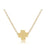 14" Necklace Gold - Signature Cross Gold - Zinnias Gift Boutique