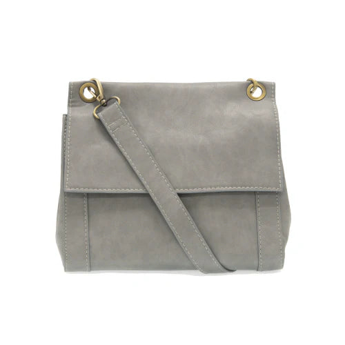 Liana Crossbody Bag - Grey - Zinnias Gift Boutique