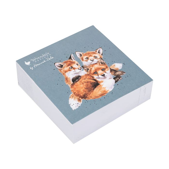 Fox Sticky Notes - Snug as a Cub - Zinnias Gift Boutique