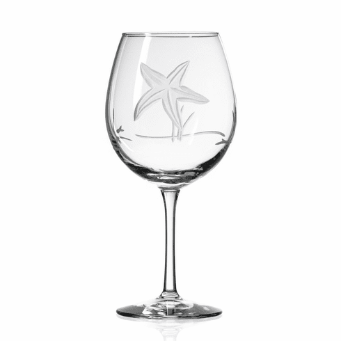 Starfish Red Wine Balloon - Zinnias Gift Boutique