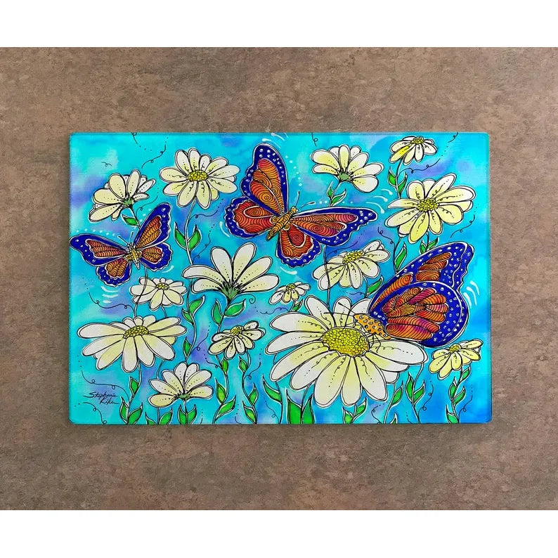 Large Cutting Board 11"x15" - Zinnias Gift Boutique
