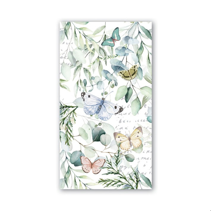 Butterfly Fields Hostess Napkin - Zinnias Gift Boutique
