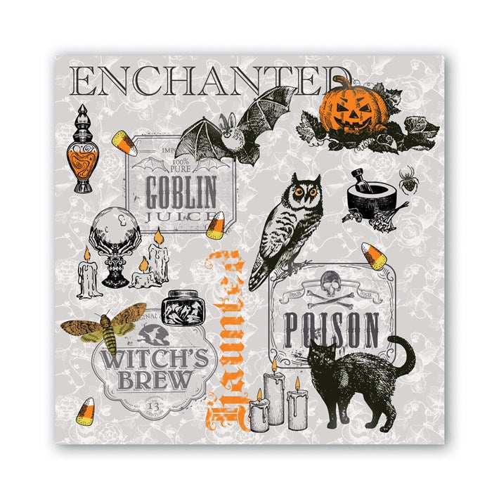 Trick or Treat Luncheon Napkin - Zinnias Gift Boutique