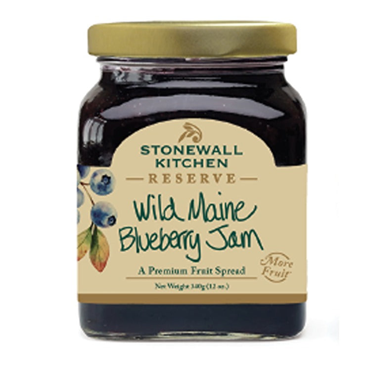 Wild Maine Blueberry RESERVE Jam - Zinnias Gift Boutique