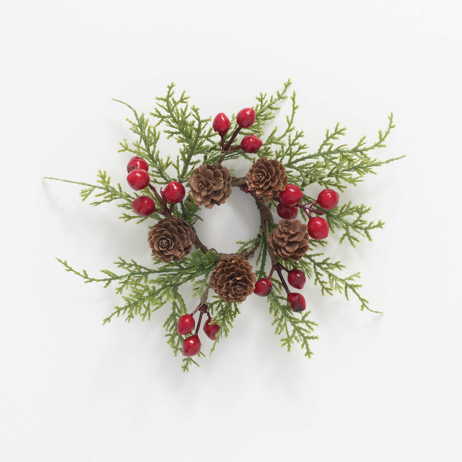 CEDAR BERRY PINE ACCENT RING - Zinnias Gift Boutique