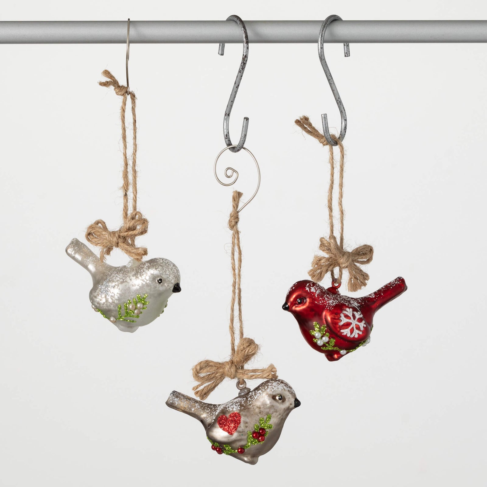 Bird Ornament - Zinnias Gift Boutique