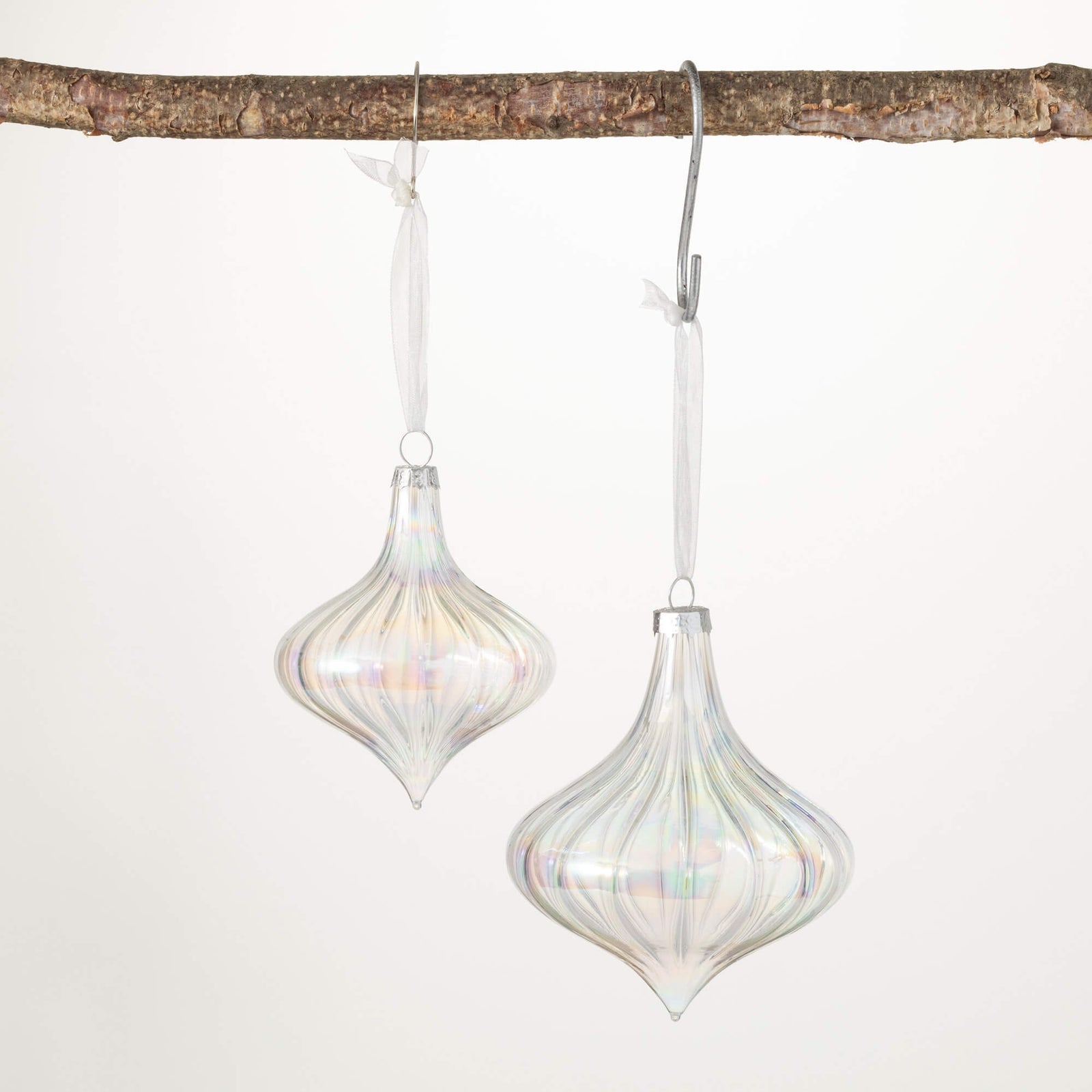 Pearlescent DROP ORNAMENT - Zinnias Gift Boutique