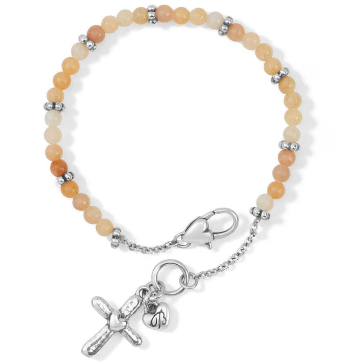 Sweet Reflections Cross Bracelet - Zinnias Gift Boutique