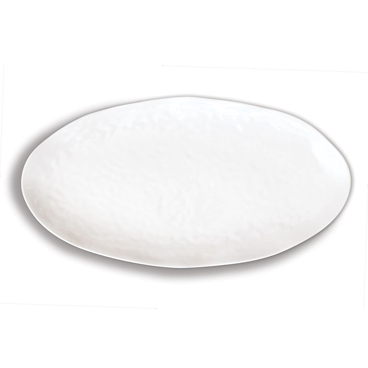 White Oval Platter - Zinnias Gift Boutique