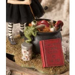 Bethany Lowe Designs Halloween &quot;CAULDRON COOKING WITCH - Zinnias Gift Boutique