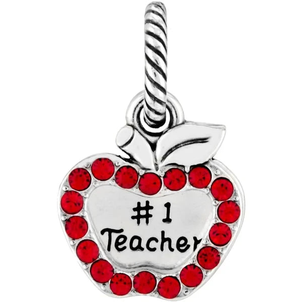 Teacher Charm - Zinnias Gift Boutique
