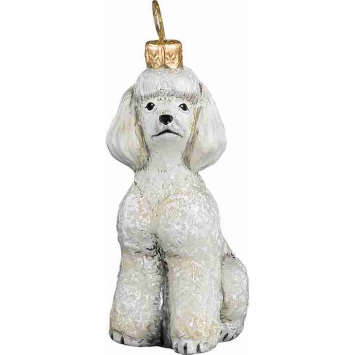 Toy Poodle White - Zinnias Gift Boutique