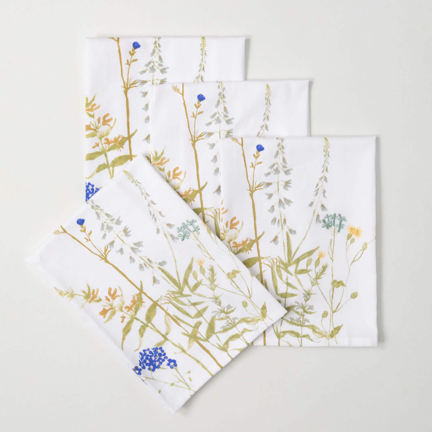 Herb Print Tea Towel - Zinnias Gift Boutique
