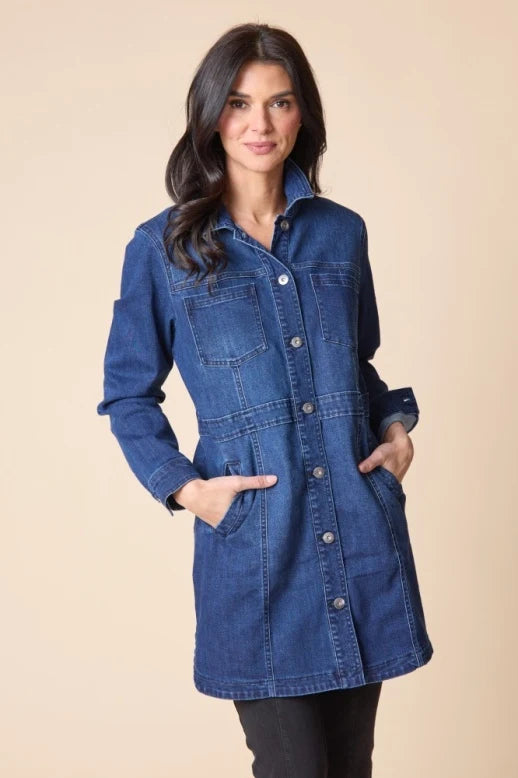 Stretch Denim City Jacket