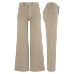 MEG HIGH RISE WIDE LEG SIDE PANEL - Zinnias Gift Boutique