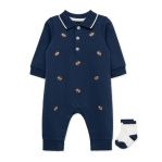 football coverall - Zinnias Gift Boutique