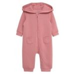 rose hooded coverall Organic - Zinnias Gift Boutique