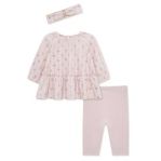 gold bows tunic set - Zinnias Gift Boutique