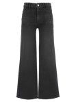 MEG HIGH RISE WIDE LEG INSET-RAW HEM