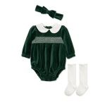 smocked bubble set - Zinnias Gift Boutique