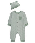 Coverall Stripes with hat